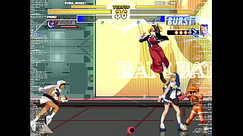 Bao vs bridget vs ryona the queen of fighters