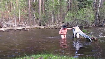 Simscristian05 update #300 naked at the flooded creek nov 11 2025