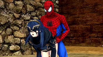 Lucina x spider man love sex sfm time princess x superhero