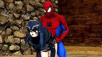 Lucina x spider man love sex sfm time princess x superhero