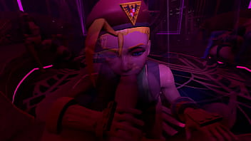 Cammy white in a vr experience