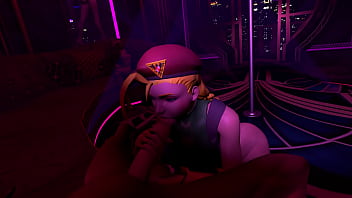 Cammy white in a vr experience