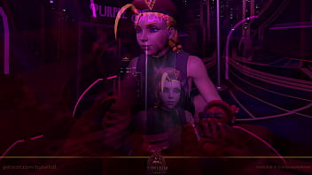 Cammy white in a vr experience