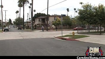 Ebony cumslut gets multi facial in gangbang 26