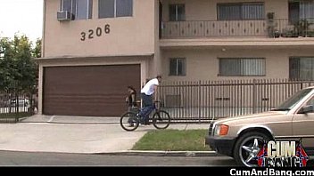 Ebony cumslut gets multi facial in gangbang 26