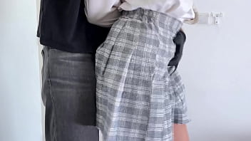 She loves to be tied up while giving blowjob