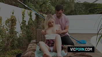 Petite Babe Getting Fucked In The Backyard thumbnail