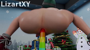 Kiriko's festive rear delight 2024