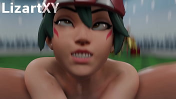 Kiriko's festive rear delight 2024