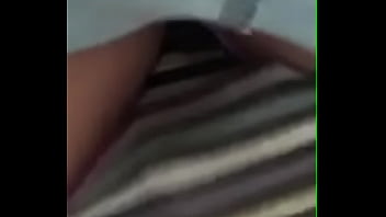 Playing with her pussy