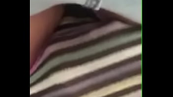 Playing with her pussy