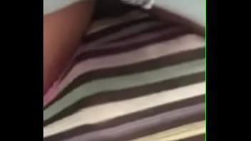 Playing with her pussy