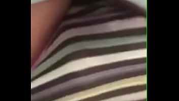 Playing with her pussy