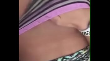 Playing with her pussy