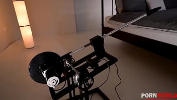 Kinky bdsm scene with sasha sparrow's ass penetrated by a fucking machine gp1254