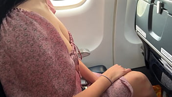 Fucked a stranger from the next seat on the plane