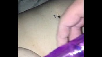 Chubby girl pleasures her wet pussy with dildos