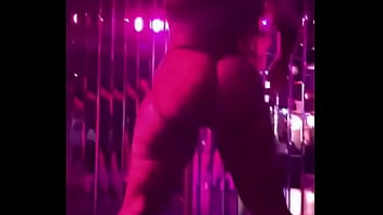 Stripper twerking