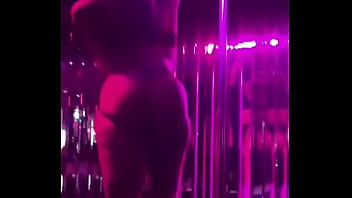 Stripper twerking
