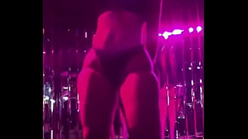 Stripper twerking