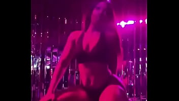 Stripper twerking