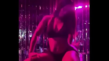 Stripper twerking