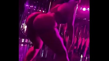 Stripper twerking