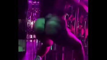 Stripper twerking