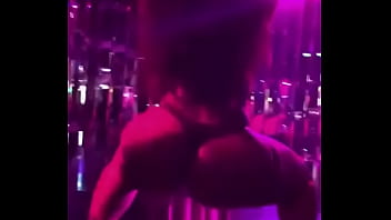 Stripper twerking