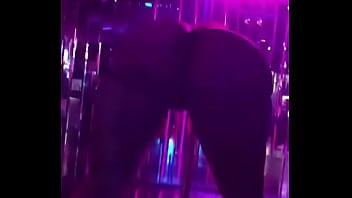 Stripper twerking