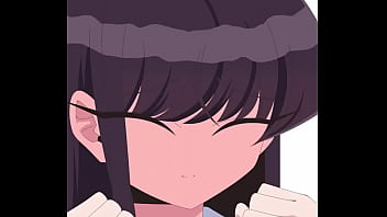 Komi san cute dance tits move