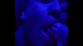 Horny model dropped by