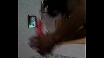 Dogie style anal masturbation part 1