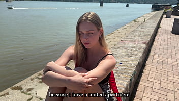 Oh my god you don't have any money to rent an apartment i'll take you in for sex