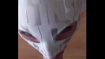 Throat training tran submissive vilja the real life sex doll gets deepthroated and fucked in her zentai spandex suit like a perfect toy