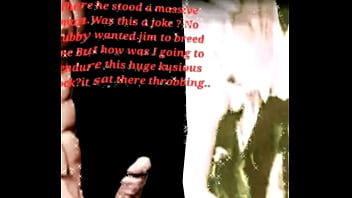 Hubby shows his bull