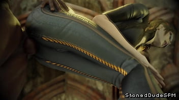 Bayonetta's fucking hot assjob