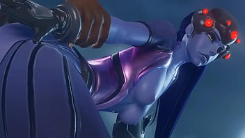 Widowmaker gets fucked by big black dick