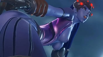 Widowmaker gets fucked by big black dick
