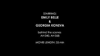 Behind the scenes ahb024 emily belle georgia koneva more info in description