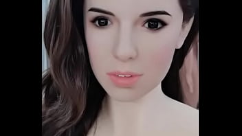 Beautiful silicone head tpe body small breast love doll