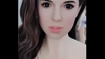 Beautiful silicone head tpe body small breast love doll