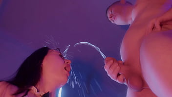 Lewd Male Pissing His Slattern's And Ass To Mouth Fuck Her And She Gets Cum thumbnail