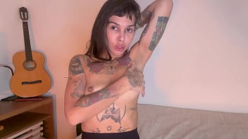 Showing my sexy feet with pink and soft soles my naugthy pussy and inked fit body for you ️