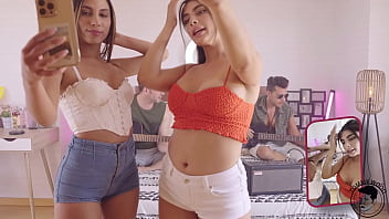 My latina friend and i swapping big cock boyfriends