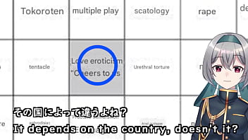 Can this vtuber's particular hobbies complete the horizontal vertical and diagonal lines