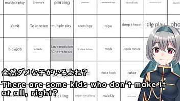 Can this vtuber's particular hobbies complete the horizontal vertical and diagonal lines