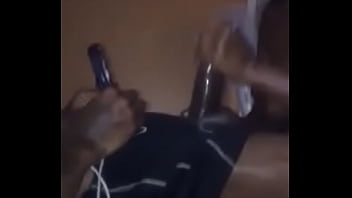 My homegirl jacking me off