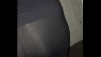 Trying on my see through pants