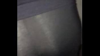 Trying on my see through pants